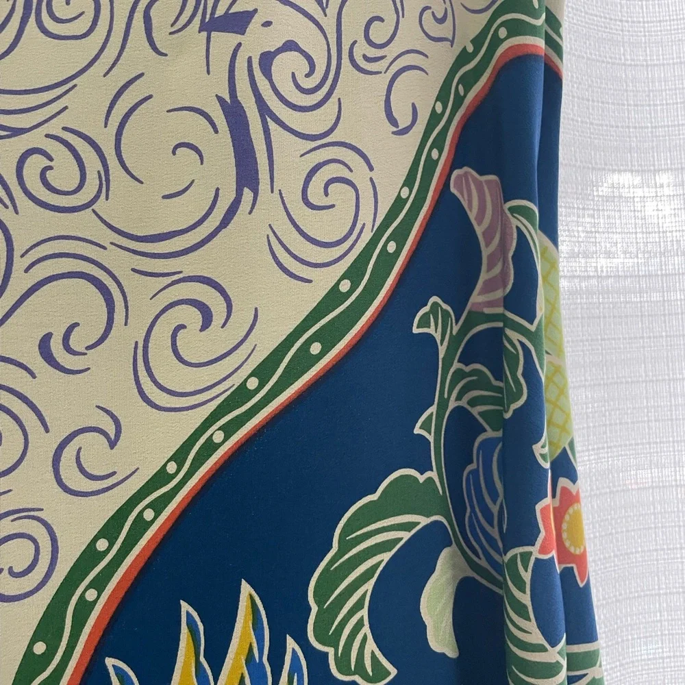 Anthropologie Silk Boho Dress - Picture 6 of 13